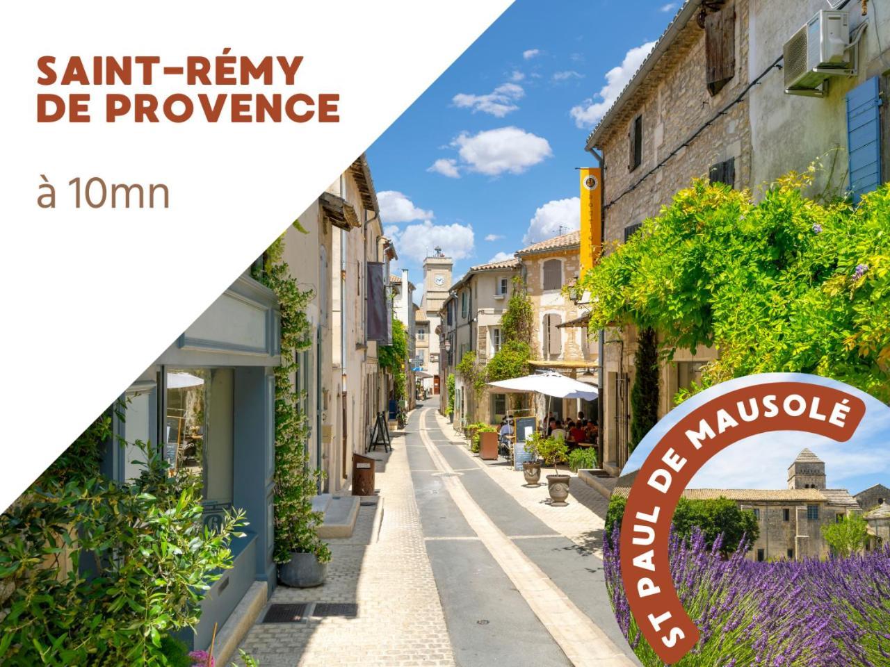 Superbe Appartement De Charme A 10Mn De Saint-Remy Noves Esterno foto